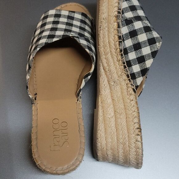 Franco sarto pilot espadrilles wedges 7.5 - Picture 5 of 7